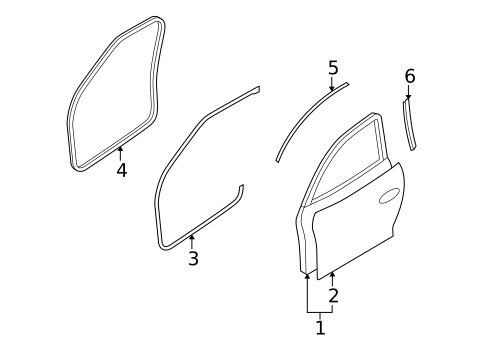 Door & Components for 2007 Mazda RX-8 #0