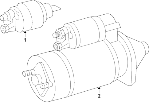 Starter for 2021 Mercedes-Benz AMG GT Black Series #0