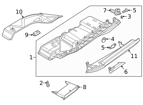 Glove Box for 2023 Audi A8 Quattro #0
