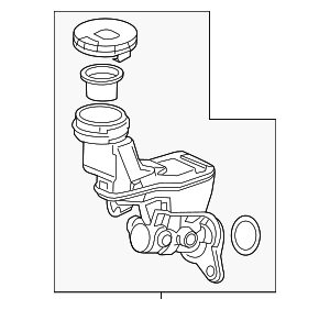 46101TY2315 - : Master Cylinder for Acura Image