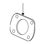 46191SDAA00 - Body: Power Booster Gasket for Acura Image
