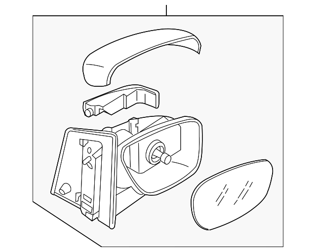 EG27-69-180A-16 - Mirror 2010-2012 Mazda CX-7 | Mazda Wholesale