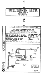 5277408 - Body: Emission Label for Dodge: Spirit Image