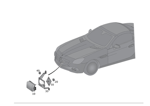 Proximity-Controlled Cruise Control for 2007 Mercedes-Benz SLK55 AMG #0