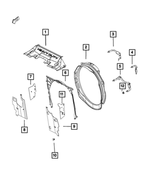 52014731AA - Cooling: Fan Shroud for Mopar Image