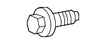 90119A0452 - Body: Extension Bolt for Scion: iQ, tC | Toyota: Avalon, C-HR, Camry, Corolla, Corolla Cross, Crown, GR Corolla, Highlander, Prius, Prius AWD-e, Prius C, Prius Prime, RAV4, RAV4 Prime, Sienna, Venza, Yaris Image