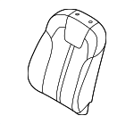 88360R0060KXA - Body: Seat Back Cover for Kia Image