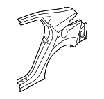 715033XC00 - Body: Quarter Panel for Hyundai: Elantra Image
