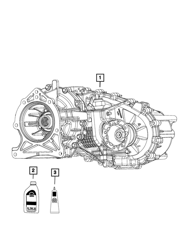 68577454AA - Transfer Case and Power Transfer Unit: Mp3022 Transfer Case for Mopar Image image