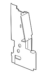 25740778 - Cooling System: Baffle for Cadillac: CTS Image