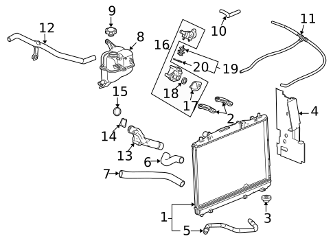 Hardware, Fasteners & Fittings for 2005 Cadillac CTS #0
