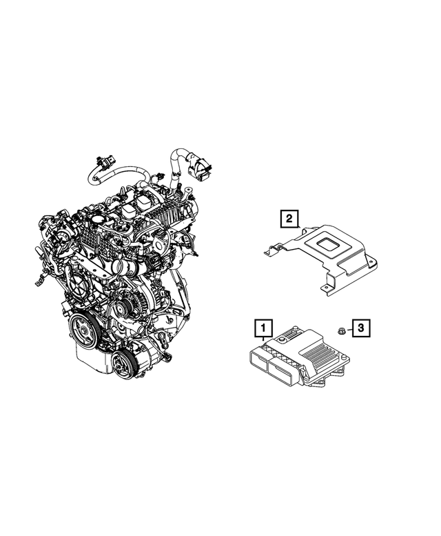 68402685AC - : Engine Controller Module for Mopar Image