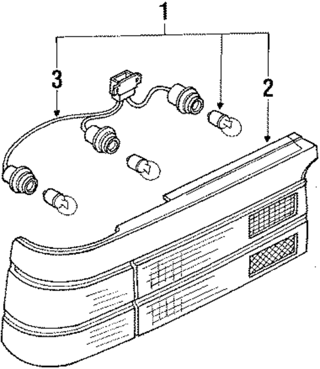 2655514A00 - : Tail Lamp Assembly for Nissan Image