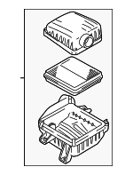 30027111 - Engine: Air Cleaner Assembly for Chevrolet: Tracker Image
