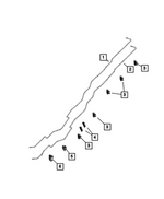 57009713AA - Fuel and Accelerator Pedal: Fuel Supply Tube for Mopar Image