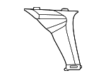2578859303 - Body: Inner Duct for Mercedes-Benz Image