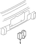 16504532 - Electrical: License Lamp for Oldsmobile: Toronado Image