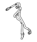 17128475693 - Cooling System: Coolant Hose for BMW Image