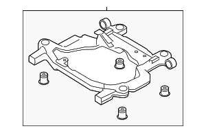 8A8Z5C145C - : Engine Cradle for Ford: Flex Image