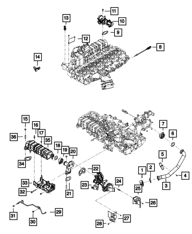 4762048 - Emission Systems: Hex Flange Head Screw for Mopar Image