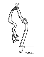 1F255763011 - : 2001-2003 Mazda - Lap &amp; Shoulder Belt for Mazda: B2300, B2500, B3000, B4000 Image
