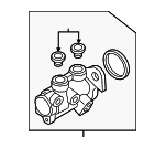 80A611021B - : Master Cylinder for Audi: Q5, Q5 Sportback, SQ5, SQ5 Sportback Image