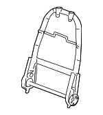 89041750 - Body: Seat Back Frame for Chevrolet: Equinox | Pontiac: Torrent Image