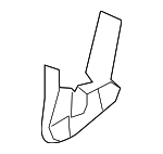 6977A323YA - Body: Recline Cover for Mitsubishi: Lancer, Outlander Image