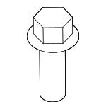 MS240188 - Body: Seat Adjuster Mount Bolt for Mitsubishi: Lancer, Mirage G4, Outlander, Outlander PHEV, Outlander Sport Image