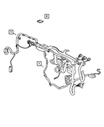 4795287AB - Electrical: Instrument Panel Wiring for Dodge: Neon Image