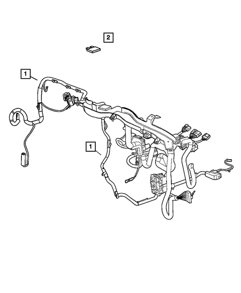 Wiring-Instrument Panel for 2003 Dodge Neon #0