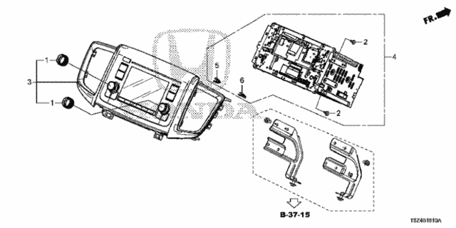 Audio Unit for 2019 Honda Ridgeline #0