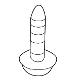 WHT008774 - Body: Bumper Splash Shield Bolt for Audi Image