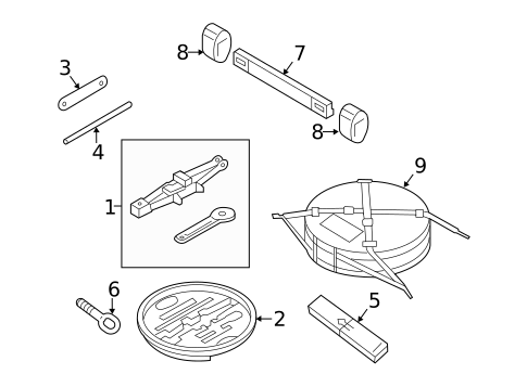 Jack & Components for 2013 Porsche Panamera #0