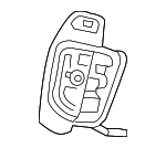 31343774 - Body: Steering Wheel Transmission Shift Control Switch for Volvo Image