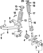 4111160A21 - : Coil Spring for Suzuki Image