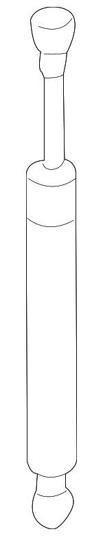 8P4827552C - Body: Strut for Audi: A3, A3 Quattro Image