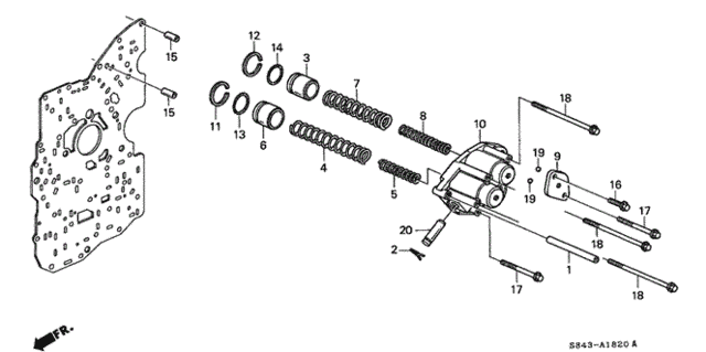 AT Regulator (V6) for 2001 Honda Accord #0