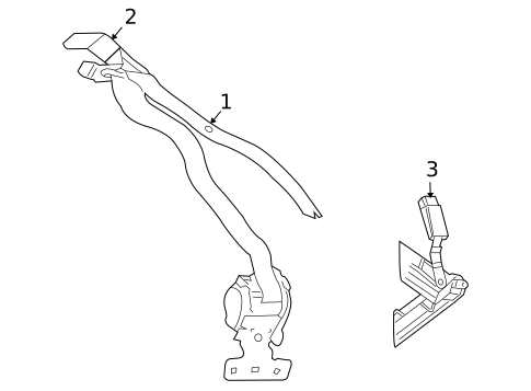 Seat Belt for 2009 Dodge Viper #0