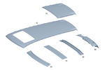 1676822601 - Roof: Dampening, Roof for Mercedes-Benz Image