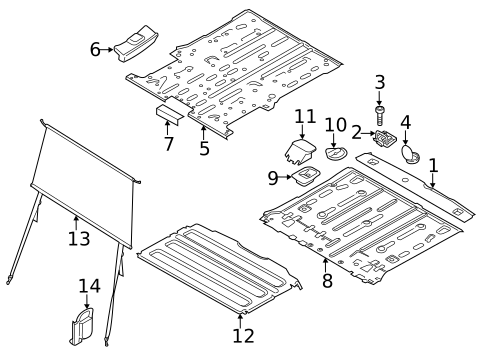Interior Trim - Rear Body for 2017 Ford Transit Connect #0