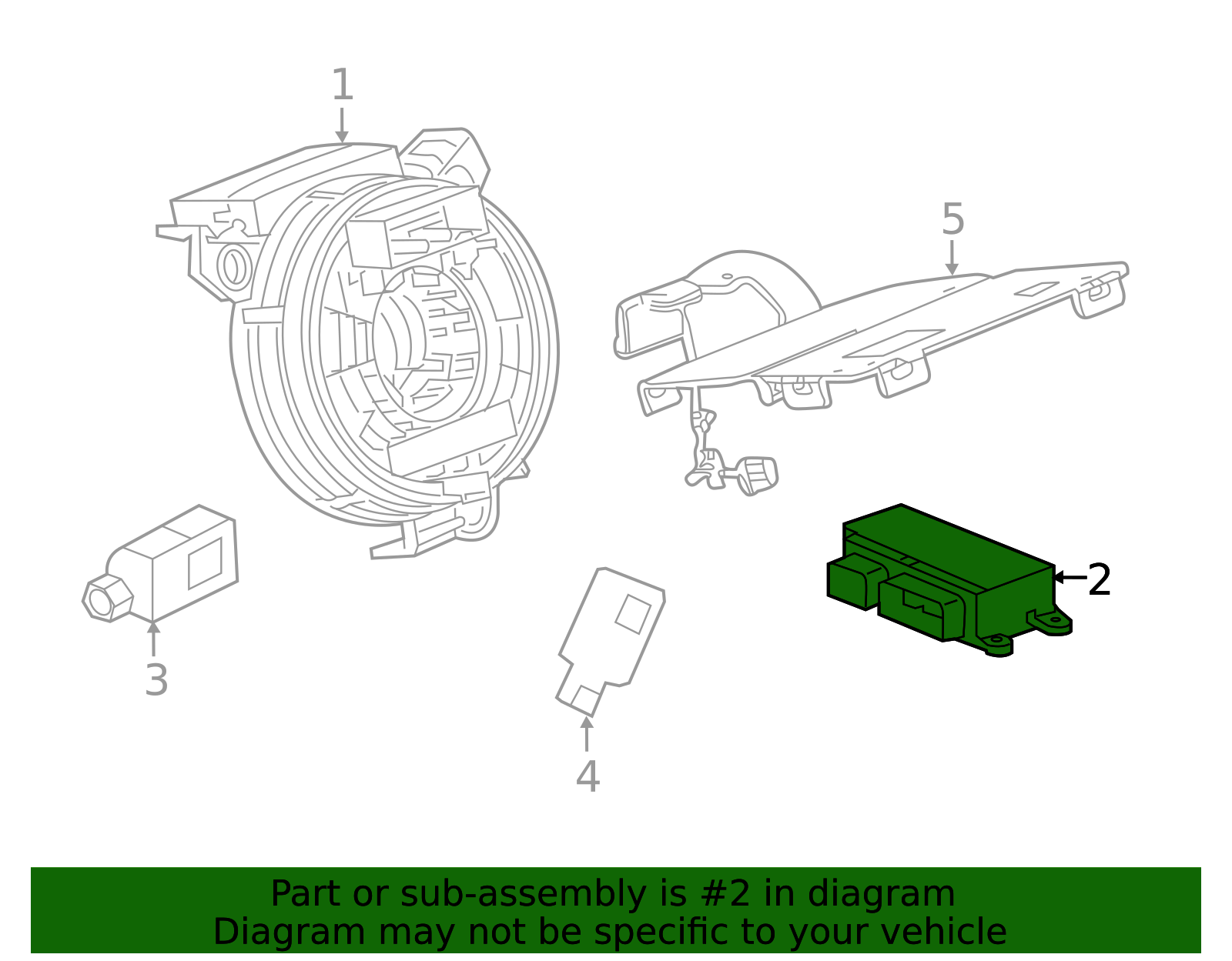 2016-2017 GM Diagnostic Unit 13534495 | TascaParts.com