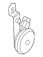 966604D100DS - Electrical: Alarm Horn for Kia: Sedona Image