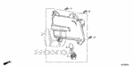 33300T6ZA01 - Electrical/Exhaust/Heater/Fuel: LIGHT ASSY., R. FR. TURN &amp; PARKING for Honda Image image