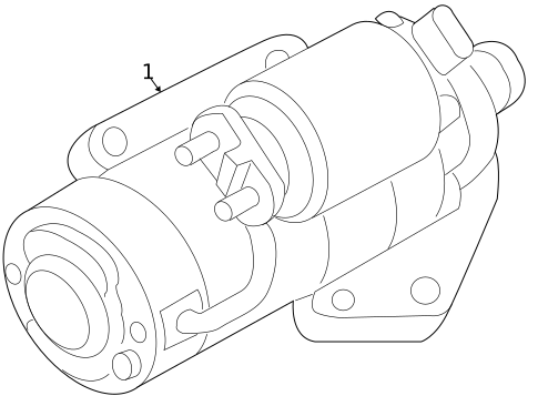 Starter & Related Components for 2005 Mazda 3 #0
