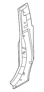 M2DZ9824301A - Body: Body B-Pillar for Ford: Bronco Image