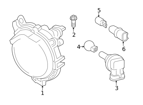 Fog Lamps for 2020 Mini Cooper Countryman #0