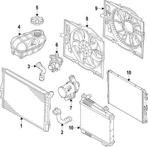 Water Pump for 2024 BMW M240i xDrive #2