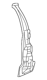 1J4809219G - Body: Inner Pillar for Volkswagen: Golf, Jetta Image