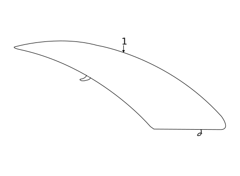 Glass & Hardware - Back for 2014 BMW 428i #0
